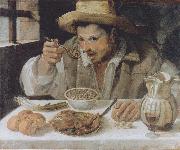 Annibale Carracci The Beaneater oil painting on canvas
